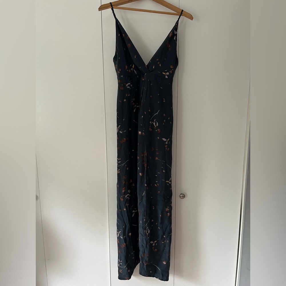 Park & Fifth Navy Floral Maxi Dress